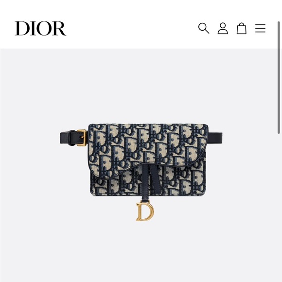 Dior 2020 belt bag. THE BELT IS NOT INCLUDED. Lost belt can be worn as clutch. - Picture 5 of 5